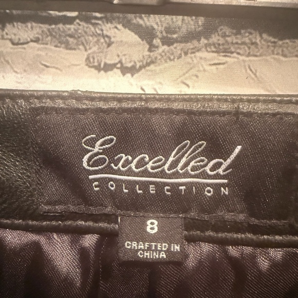 Brand New with tags. soft  leather pants - Picture 6 of 11